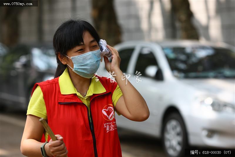 超强台风天鸽过后的义工们_人民会堂,台风天鸽,义工,义工活动,志愿者,会城