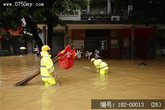 台风过后见真情