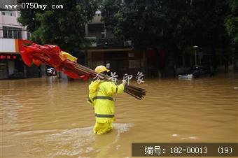 台风过后见真情