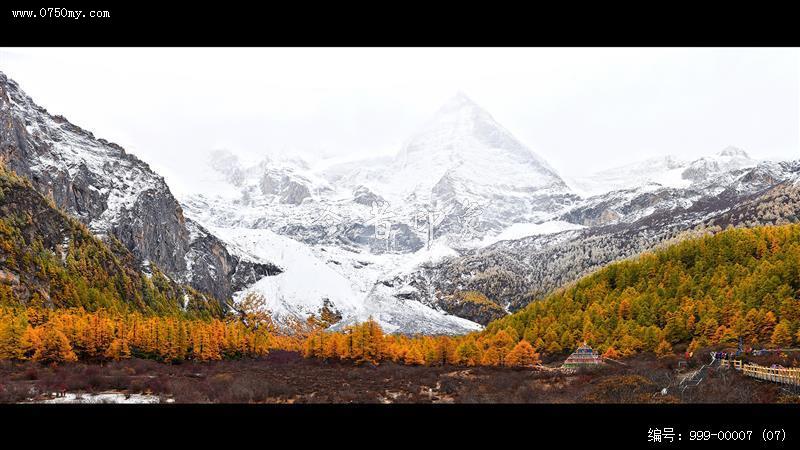 稻城亚丁_风景,景色,自然景观,自然,旅游记事,雪山