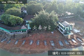 航拍玉湖环湖路升级改造工程
