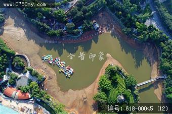 航拍玉湖环湖路升级改造工程