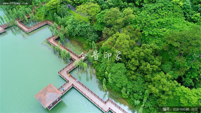 石涧郊野公园亲水栈道_圭峰,石涧,航拍,石涧郊野公园,景区,景色