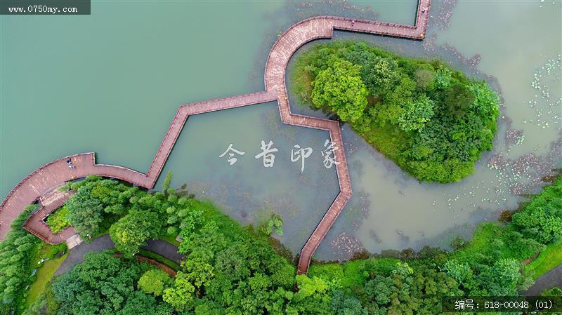 石涧郊野公园亲水栈道_圭峰,石涧,航拍,石涧郊野公园,景区,景色