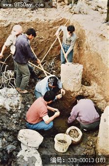 河滨宋代古钱出土