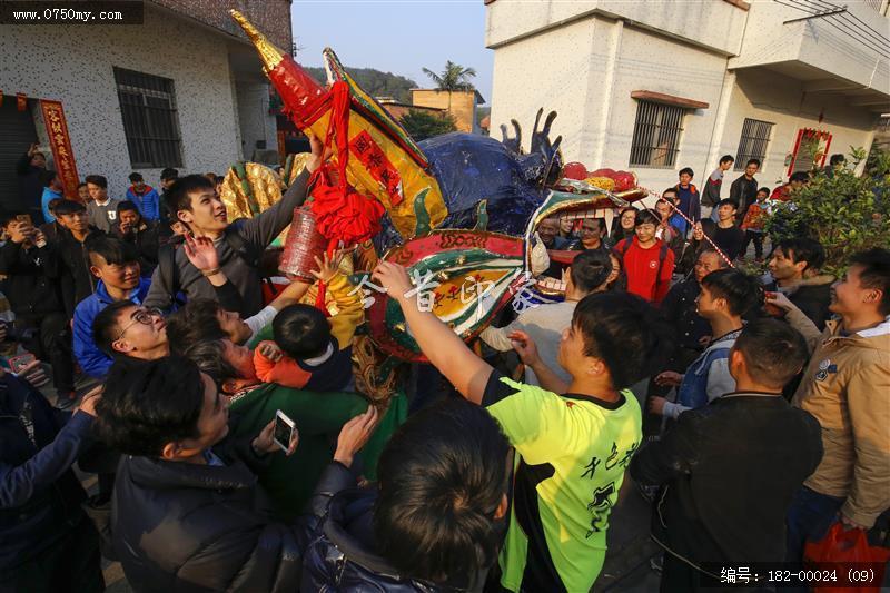 金龙贺岁闹元宵_三江金龙,赵建安郡王祠,三江,联和,舞龙,元宵,元宵佳节