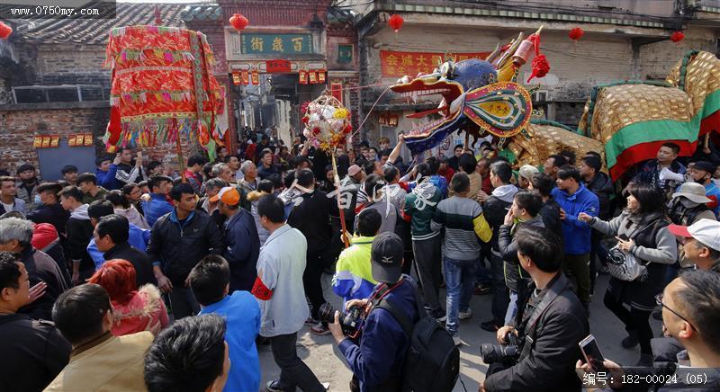 金龙贺岁闹元宵_三江金龙,赵建安郡王祠,三江,联和,舞龙,元宵,元宵佳节