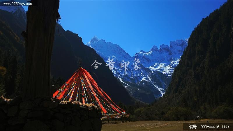 雨崩村_景色,景区,旅游,村落,藏区