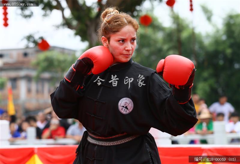 第七届蔡李佛武术国际交流活动上的女洋弟子_蔡李佛,崖门,京梅,传统文化