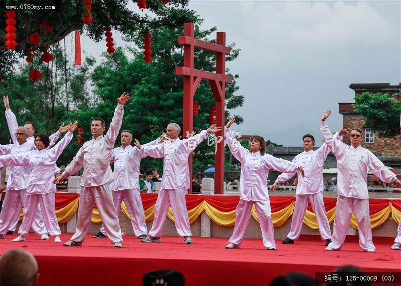 洋弟子真功夫_崖门,蔡李佛武术,国际,交流,武术,京梅