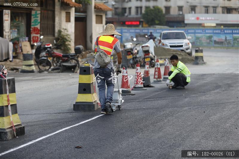 会城西门路升级改造_道路改造,城市建设,城建,改造,沥青,西门路,城北路,城西一路,施工队伍,施工