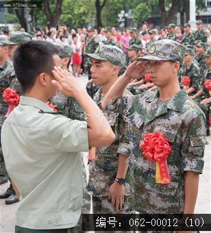 新会区2018年新兵入伍欢送大会