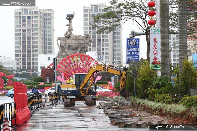 冈州大道升级改造_升级改造,冈州大道,城市提质,道路维护