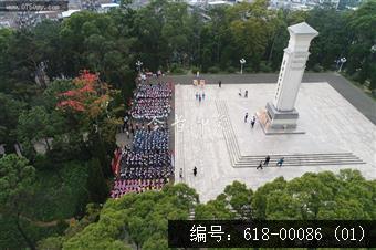 清明祭扫烈士纪念碑