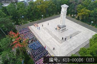 清明祭扫烈士纪念碑