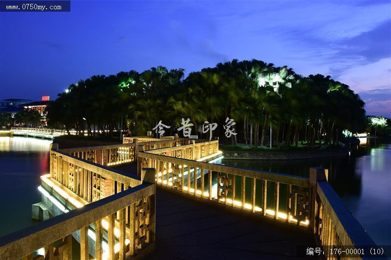 葵湖夜色_葵湖,夜景,风光