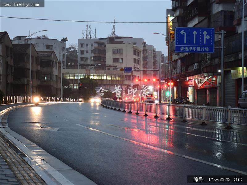 会城街头雨景纪实_落水,街景,扫街,人文