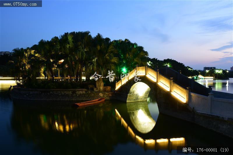 葵湖夜色_葵湖,夜景,风光