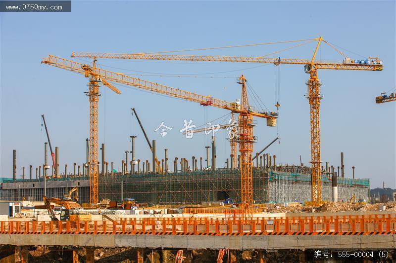 建设中的江门站_城市建设,交通枢纽,江门站