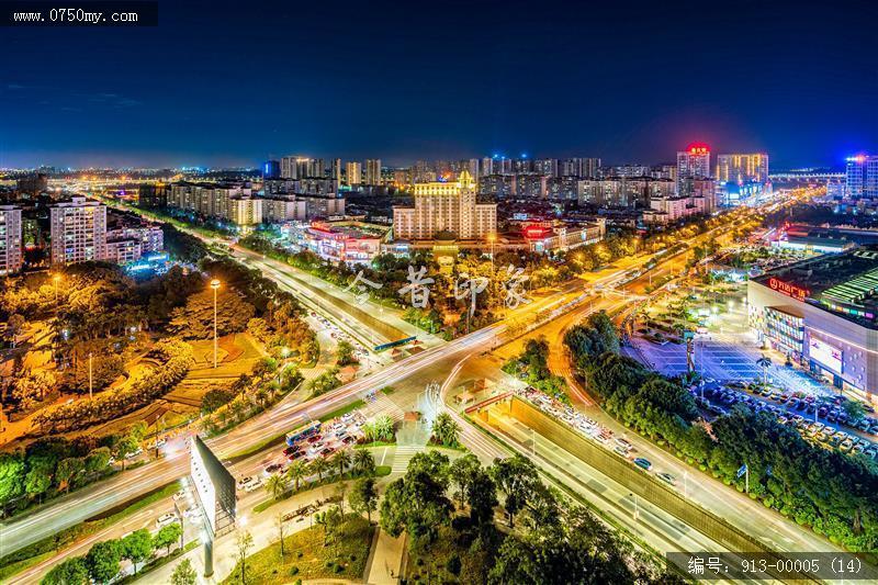 市中心转移_夜景,城市