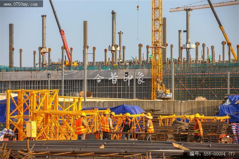 建设中的江门站_城市建设,交通枢纽,江门站