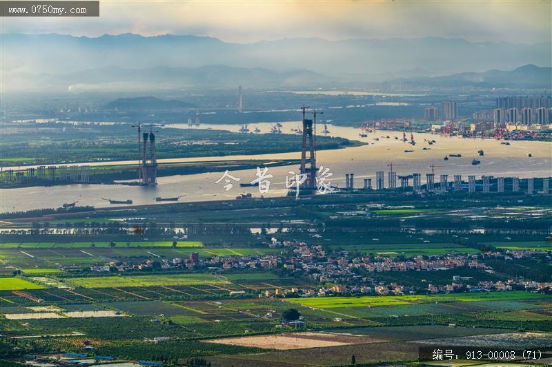 高空瞰三江_航拍,乡村农业,城乡一体