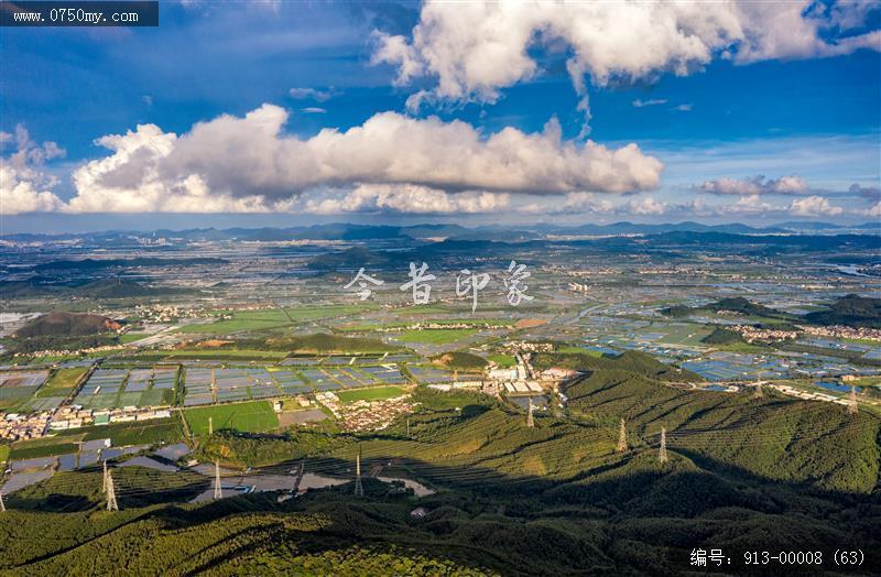 高瞰乡村农业_航拍,乡村农业