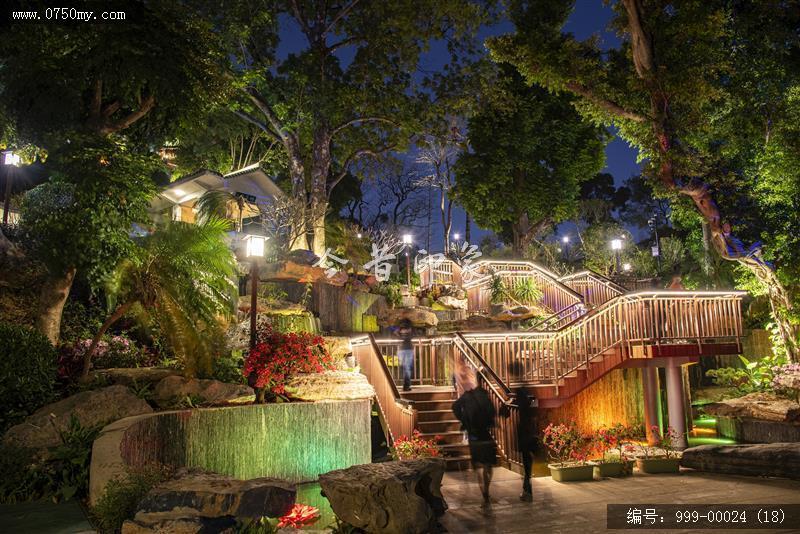 北园公园夜景_北园公园,夜景