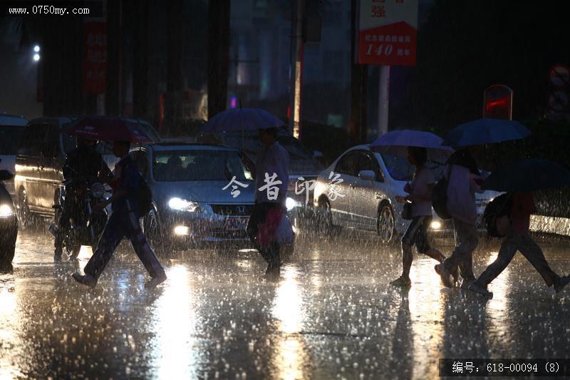 风雨同路_人文生活,夜景