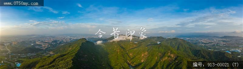 圭峰山脉_航拍,圭峰山,自然,自然景观