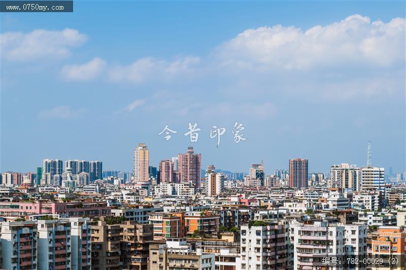 城市发展_会城,发展,楼宇建筑,蓝天白云