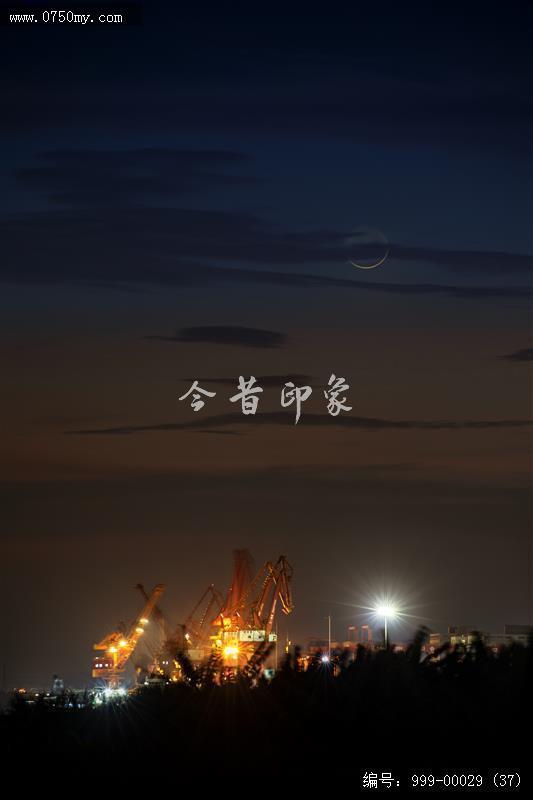 夜拍新会港_新会港