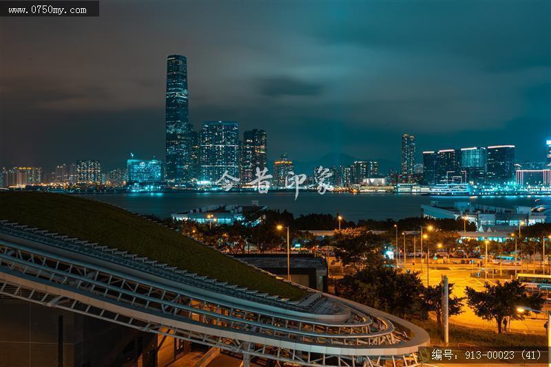 夜拍香港_香港,街景,夜晚