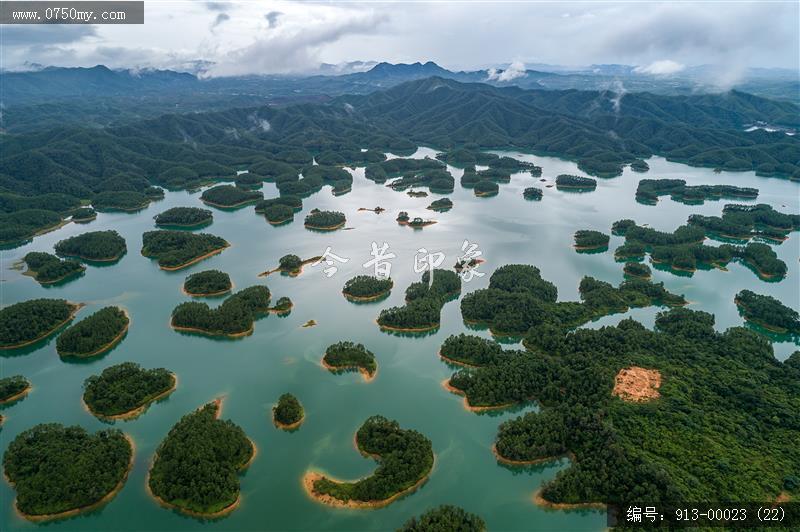 台山千岛湖_景点,航拍,自然