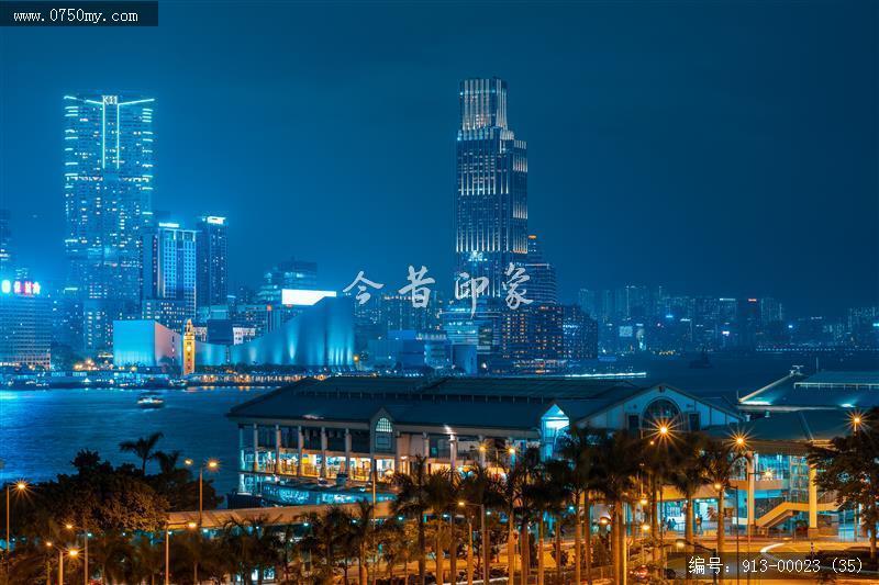 夜拍香港_香港,街景,夜晚