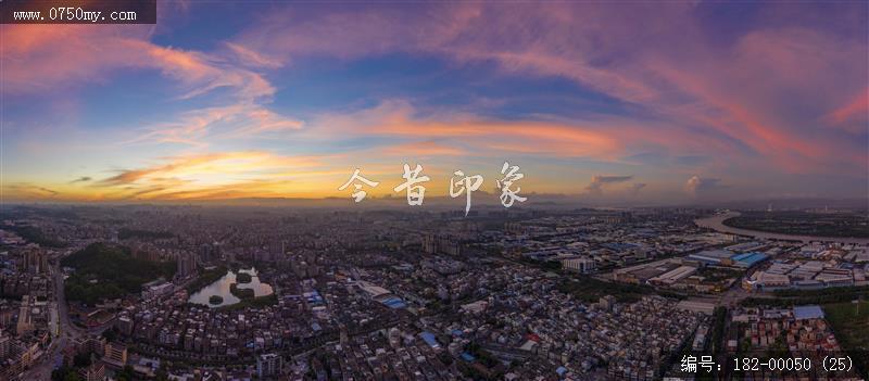 会城城区_航拍,城市大景