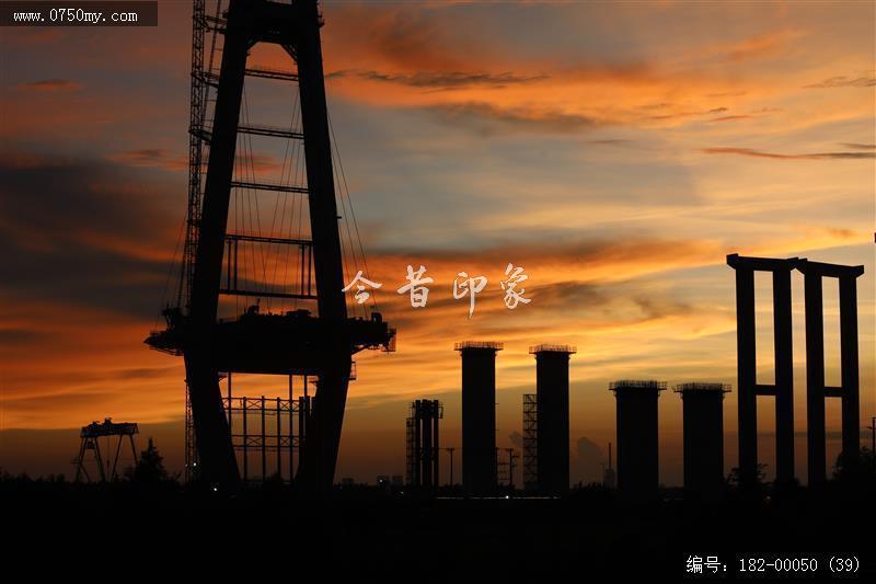 中阳高速三江段桥梁_航拍,城市建设