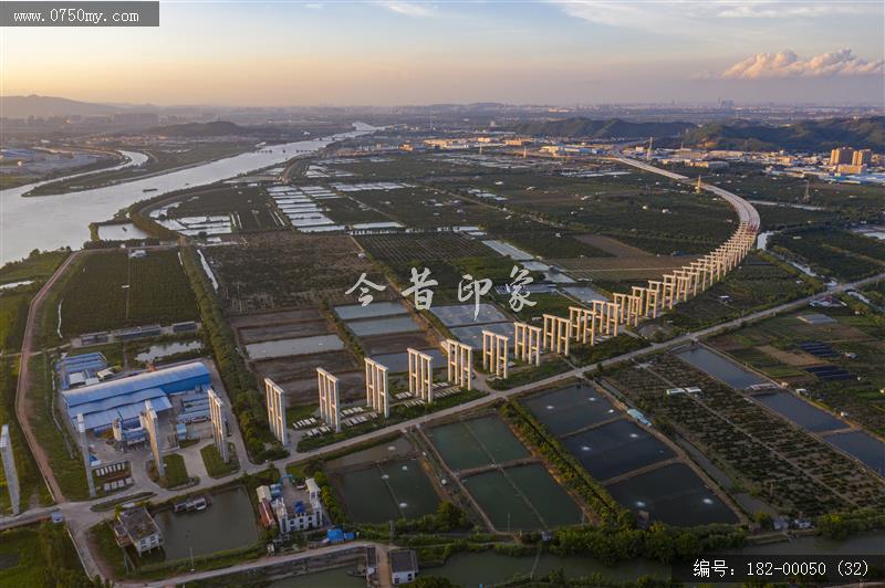 中阳高速三江段桥梁_航拍,城市建设