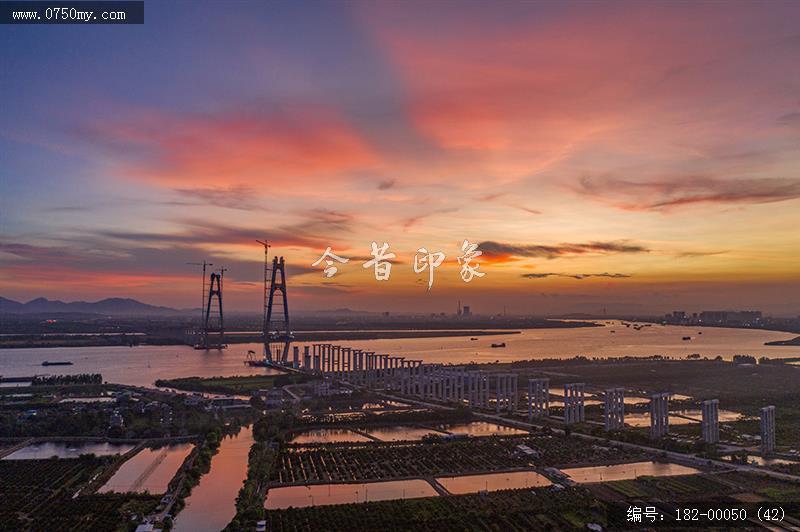 中阳高速三江段桥梁_航拍,城市建设
