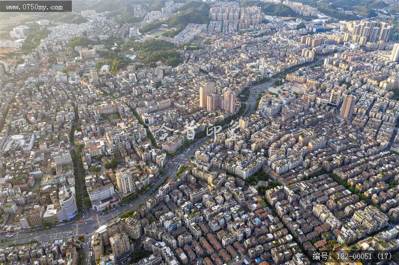 会城城区_航拍,城市大景