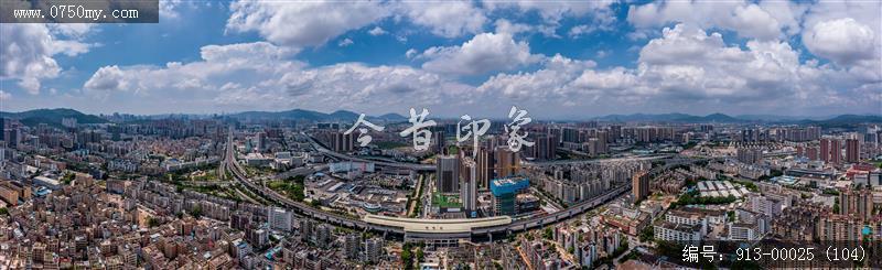 珠海香洲区_航拍,城市景色