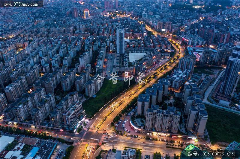 城市夜景_航拍,城市景色