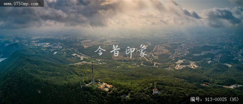 新会方向_航拍,城市大景,人居环境