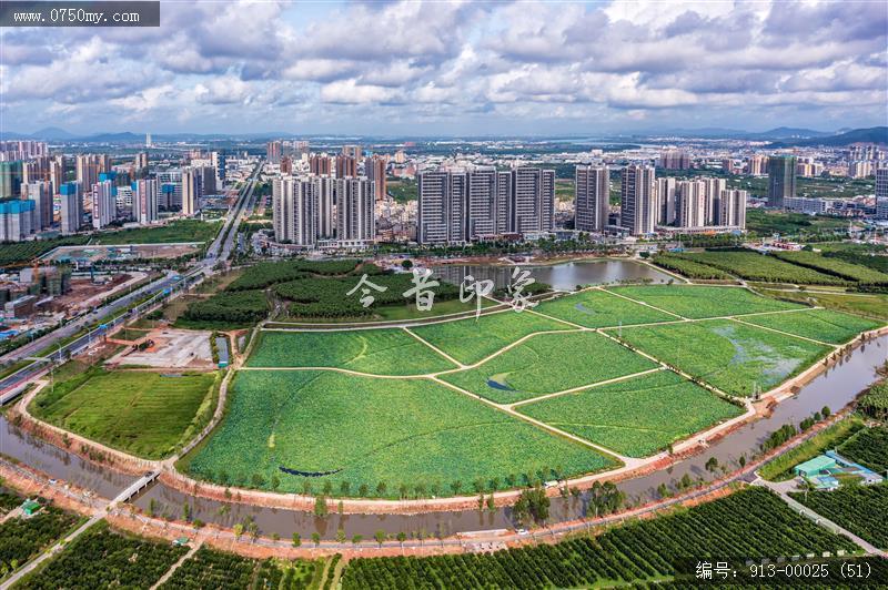 梅江生态园_航拍,人居环境