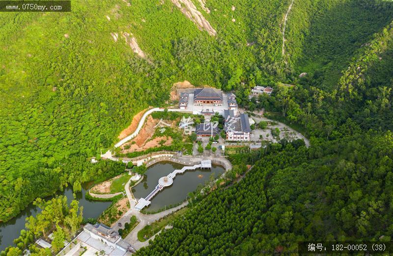 双水镇大圣寺_航拍,乡村旅游