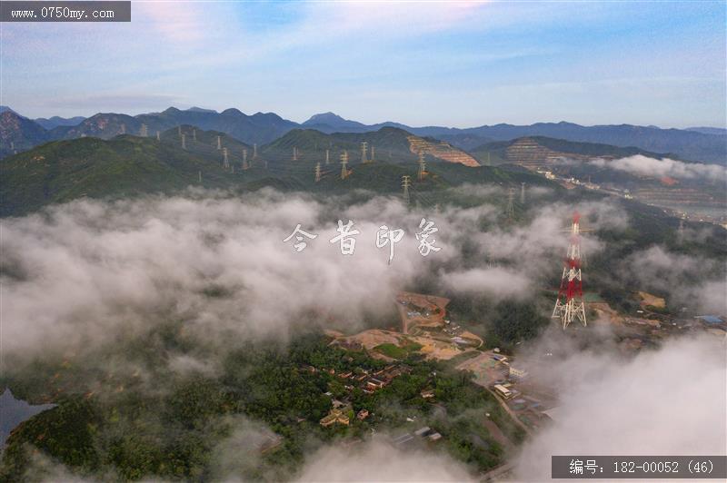 崖门镇猫山_航拍,乡村旅游