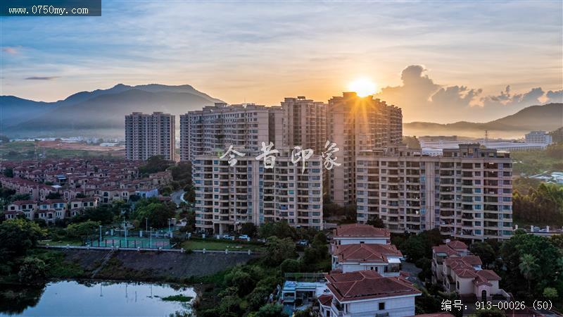 大泽碧桂园_航拍,城市景色