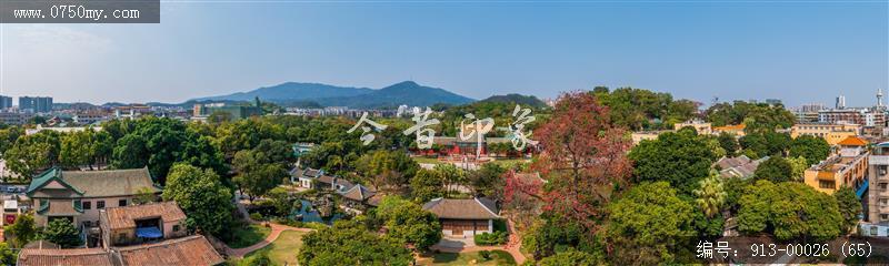盆趣园全景_航拍,全景,人居环境