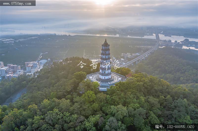 茶坑村凌云塔_航拍,旅游景点