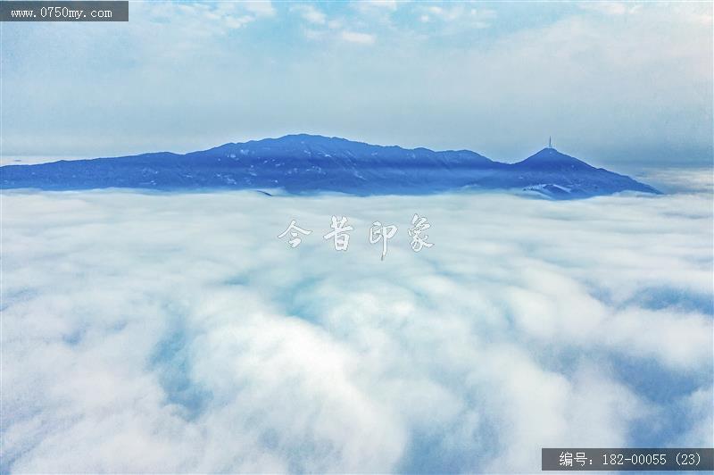 圭峰山云海_航拍,圭峰山,自然景观